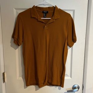 Forever 21 size medium burnt orange collared shirt